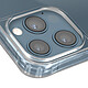 Avizar Coque Lanière pour iPhone 12 Pro Max Rigide Bumper  Transparent pas cher