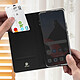 Avis Dux Ducis Housse pour Motorola ThinkPhone Clapet Porte-carte Fonction Support  Noir