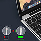 Acheter LinQ Chargeur Mural MagSafe pour MacBook Air 45W Recharge Rapide Compact AP-45  Blanc