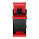 Avizar Support Voiture Smartphone Fixation Volant Design Compact Rouge et Noir Support voiture universel fixation volant.