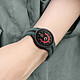 Avis Avizar Bracelet pour Galaxy Watch 5 / 5 Pro / 4 Silicone Souple Bicolore  vert / noir