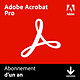 Adobe Acrobat Pro - Abonnement 1 an - 1 utilisateur - A télécharger Logiciel PDF (Multilingue, Windows & macOS)