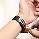 Avis Avizar Bracelet pour Galaxy Watch 5 / 5 Pro / 4 Cuir Fermoir Boucle Magnétique  noir