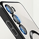 Acheter Avizar Coque MagSafe pour Samsung S23 silicone protection caméra Transparent / Noir