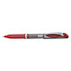 PENTEL Liquid stylo roller à encre gel EnerGel BL60, rouge x 12 Stylo à bille