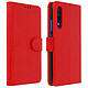 Avizar Étui Xiaomi Mi A3 Housse Intégrale Porte-cartes Fonction Support rouge Housse portefeuille spécialement conçue pour le Xiaomi Mi A3