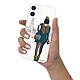 LaCoqueFrançaise Coque iPhone 12 mini silicone transparente Motif Working girl ultra resistant pas cher