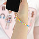 Acheter Avizar Bijou de Téléphone Multicolore Bracelet Love 25cm Collection Lovely
