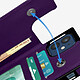Avizar Coque Cordon iPhone 12 et 12 Pro Multifonction Avec Lanière - violet pas cher