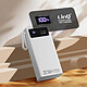 LinQ Batterie Secours 25800mAh Câble 4 en 1 Port USB 22.5W et USB C 20W  blanc pas cher