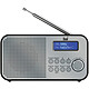 DUAL DL-DAB202-001 Radio réveil portable DAB+ numérique  écran LCD