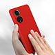 Acheter Avizar Coque Huawei Nova 9 et Honor 50 Silicone Semi-rigide Finition Soft-touch Rouge