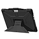 UAG Coque pour Microsoft Surface Pro 9 Antidérapante Béquille Metropolis Noir Coque Noir en Polycarbonate, Microsoft Surface Pro 9