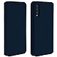 Avizar Etui folio Bleu Nuit Éco-cuir pour Samsung Galaxy A50 Etui folio Bleu Nuit éco-cuir Samsung Galaxy A50