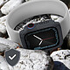 Avizar Protection Intégrale Verre Trempé Apple Watch Series 8 / 7 41mm Gris Foncé pas cher