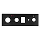 Clappio Lentille Caméra Arrière pour Google Pixel 6 Pro Noir Remplace votre lentille caméra arrière fissurée, cassée ou rayée