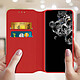 Avis Avizar Housse Samsung Galaxy S20 Ultra Étui Folio Portefeuille Fonction Support rouge
