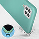 Avis Avizar Coque pour Samsung Galaxy A22 Silicone Semi-rigide Finition Soft Touch Fine Turquoise
