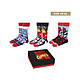Marvel - Pack 3 paires de chaussettes Avengers 40-46 Pack de 3 paires de chaussettes Avengers 40-46.