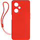 Avizar Coque pour OnePlus Nord CE 3 Lite 5G Silicone Soft Touch Finition Mate Anti-trace  Rouge - Coque de protection spécialement conçue pour OnePlus Nord CE 3 Lite 5G