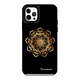 LaCoqueFrançaise Coque iPhone 12/12 Pro miroir Mandala Or Design Coque iPhone 12/12 Pro miroir Mandala Or Design