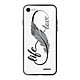 Evetane Coque iPhone 7/8/ iPhone SE 2020/ 2022 Coque Soft Touch Glossy Love Life Design Coque iPhone 7/8/ iPhone SE 2020/ 2022 Coque Soft Touch Glossy Love Life Design