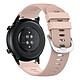 Avizar Bracelet pour Honor Magic Watch 2 46mm Silicone Texturé Beige - Bracelet ajustable pour montre connecté, pensé et conçu pour Honor Magic Watch 2, 46mm