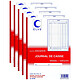 ELVE Manifold Journal de caisse 297 x 210 mm 50 feuillets dupli x 5 Manifold