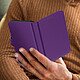 Avizar Étui pour Smartphone 5,81 à 6,3 Pouces Tissu Denim Portefeuille Coulissant  violet pas cher