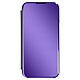 Avizar Étui Clear View iPhone 13 Pro Max avec Clapet Miroir Support Vidéo violet Étui spécialement conçu pour votre iPhone 13 Pro Max