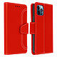 Avizar Housse Apple iPhone 12 Pro Max Étui Folio Portefeuille Fonction Support rouge - Housse portefeuille, Collection Vito, spécialement conçue pour Apple iPhone 12 Pro Max