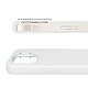 Avizar Coque iPhone 13 Compatible Magsafe Finition Soft-Touch blanc pas cher