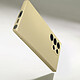 Avis Avizar Coque pour Samsung Galaxy S23 Ultra silicone flexible effet métallisé intérieur doux  Or