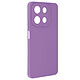 Avizar Coque pour Xiaomi Redmi Note 13 5G Silicone Protection Caméra Violet Couleur sobre élégante offrant une élégance raffinée à votre smartphone