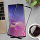Acheter Avizar Film Samsung Galaxy S10 Plus Verre Trempé Incurvé Transparent au Contour Noir