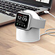 Avis Avizar Support Bureau Chargeur MagSafe Apple Watch Silicone Gel Anti-rayures Blanc