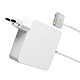 Avizar Chargeur Macbook Magsafe 2 Magnétique Charge Rapide 60W Indicateur LED  Blanc Chargeur secteur compatible avec embout magnétique pour MacBook Air 11 et 13 pouces + MacBook Pro Retina 11 et 13 pouces