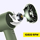 Baseus Mini Ventilateur  Flyer Turbine + Powerbank Câble Lightning Vert pas cher