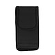 Avizar Étui ceinture Vertical Smartphone en Tissu Oxford avec Porte-carte Noir Une housse ceinture universelle, conçue pour les smartphones de 4,7 à 5 pouces.