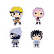 Naruto - Set 4 pin's émaillés POP! Pin Naruto Team 7 4 cm Set 4 pin's émaillés POP! Pin Naruto Team 7 4 cm.