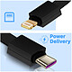 Avis LinQ Batterie de Secours 15000mAh Double Connectivité USB C et Lightning  Noir