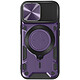 Avizar Coque MagSafe pour iPhone 15 Protection Caméra intégrée  Violet Coque MagSafe pour protéger votre iPhone 15, tout en optimisant son utilisation