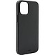 PURO Coque de protection Icon pour iPhone 12 mini Noir Texture lisse et douce au toucher