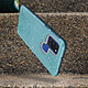 Avizar Coque pour Samsung Galaxy A21s Paillette Amovible Silicone Semi-rigide bleu pas cher