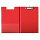 LEITZ Ecritoire porte-blocs à couverture A4 avec pochette transparente rouge Porte-bloc