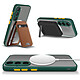 Avis Avizar Coque MagSafe pour Samsung S23 Plus Hybride Fine Bords surélevés  Contour Vert Pâle