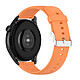 Avizar Bracelet pour Huawei Watch 3 Pro Silicone Souple Orange - Bracelet pensé et conçu pour Huawei Watch 3 Pro, personnalisez votre montre connectée comme bon vous semble !