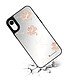 Avis LaCoqueFrançaise Coque iPhone XR miroir Fleurs Blanches Design