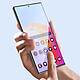 Force Glass Film Écran pour Samsung S23 Ultra Verre flexible bords incurvés 3D  Contour Noir pas cher