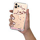 Evetane Coque iPhone 11 Pro anti-choc souple angles renforcés transparente Motif Chute De Fleurs pas cher